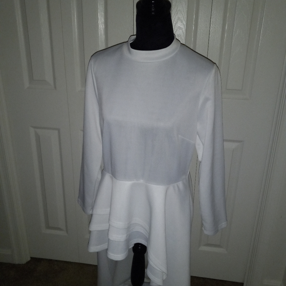 White high low top